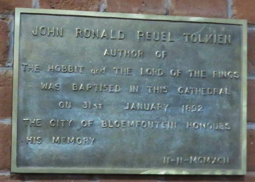 Bloemf Anglican church Tolkin